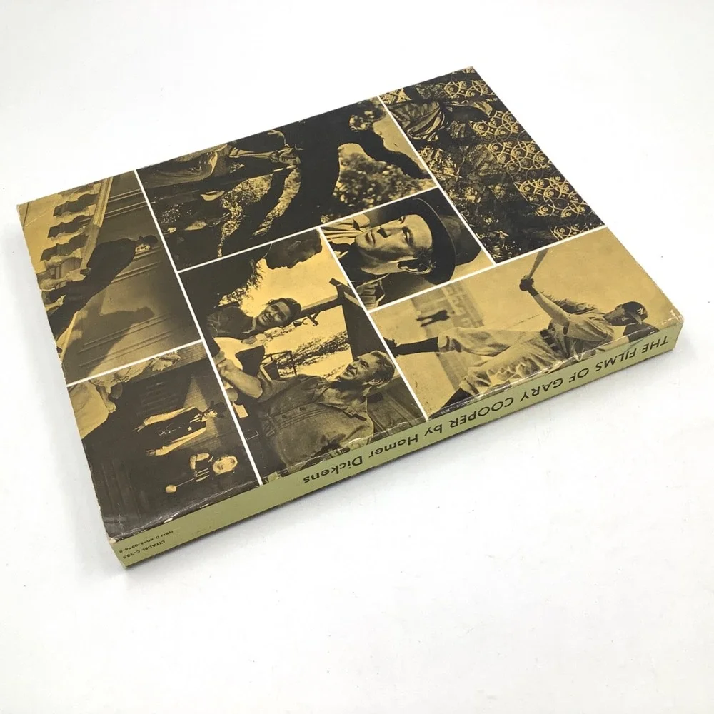 The Films of Gary Cooper by Homer Dickens Paperback First Edition 1970‎